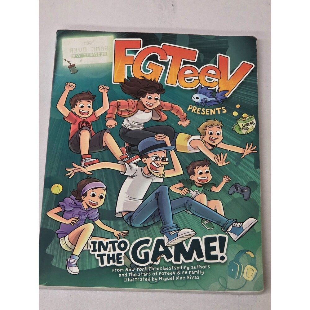 FGTeeV Presents: Into the Game! Graphic Novel Book 1 YouTube Gaming NEW